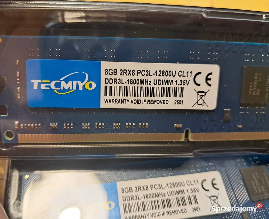 Pamięć 16GB 2x8GB do komputera Kraków sprzedam