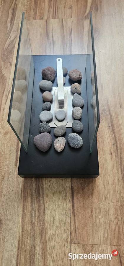 Biokominek wolnostojący 35x19 czarny Nowy Szprotawa