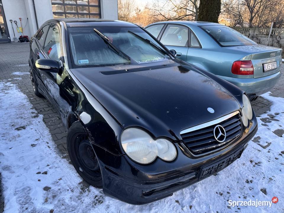 Mercedes w203 coupe wszystkie części 20 benzyna osobowe Krasnystaw sprzedam