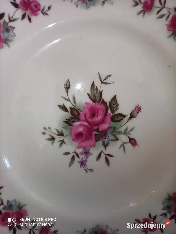 Filiżanka z talerzykiem deser Queen AnneMade in Porcelana i szkło Gdańsk