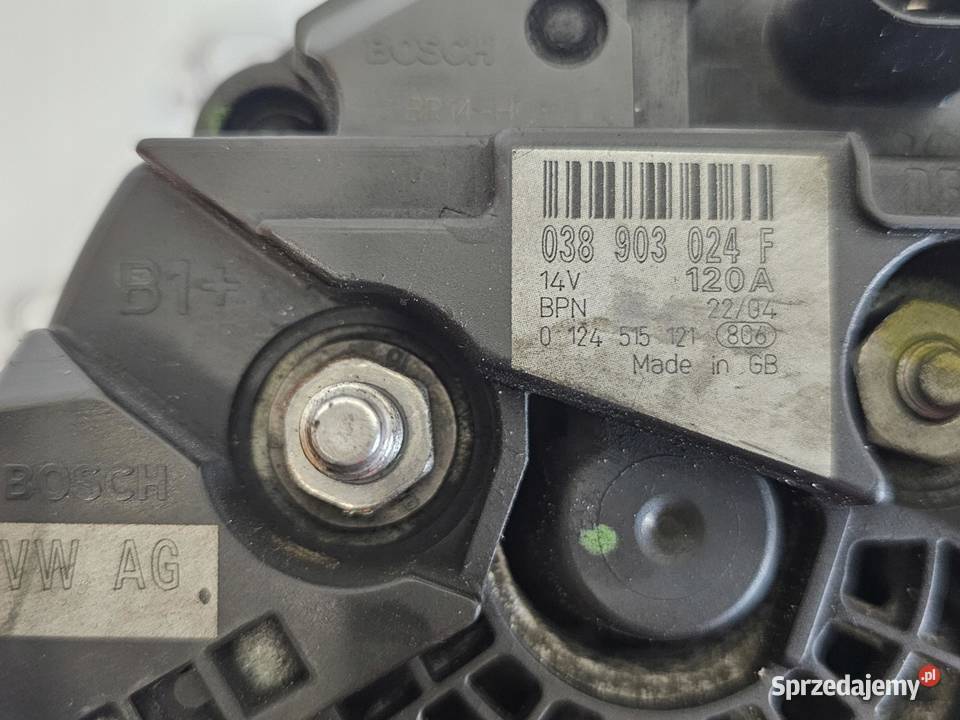 AUDI SKODA 18 T AUQ 180 alternator 038903024F