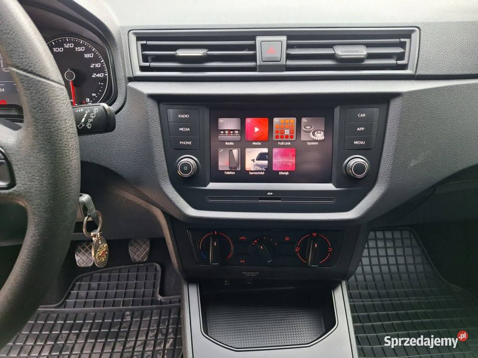 Seat Ibiza 10 MPI Reference Fast Lane V 2017 kurtyny powietrzne Siewierz