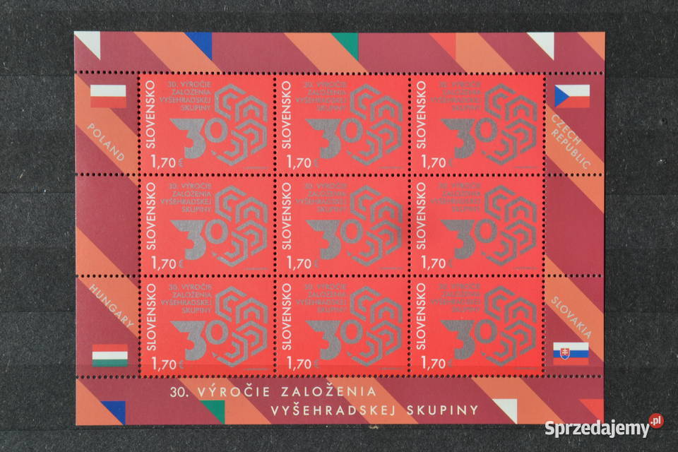 Znaczki Fi 5125 30 rocznica utworzenia Grupy Filatelistyka Sobótka sprzedam