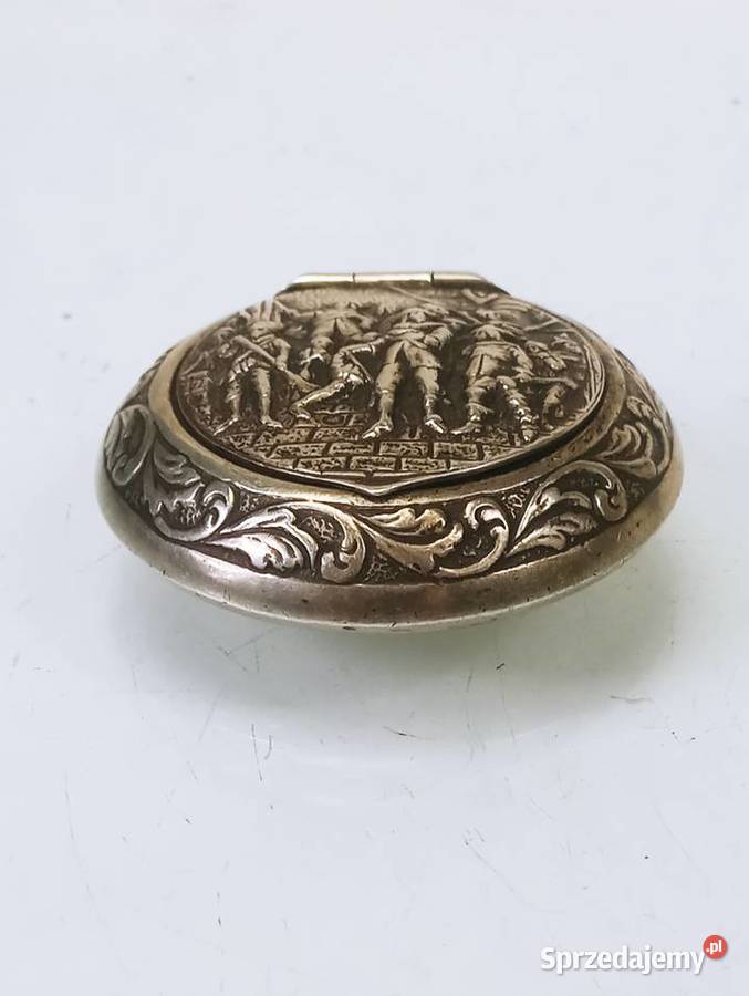 Pudełko na miętówki Srebro pr 835 Rembrandt Nowa Sól