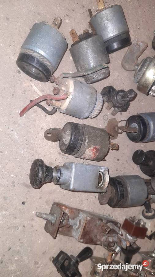 Różne przełączniki stacyjki kontrolki Syrena Brzozów