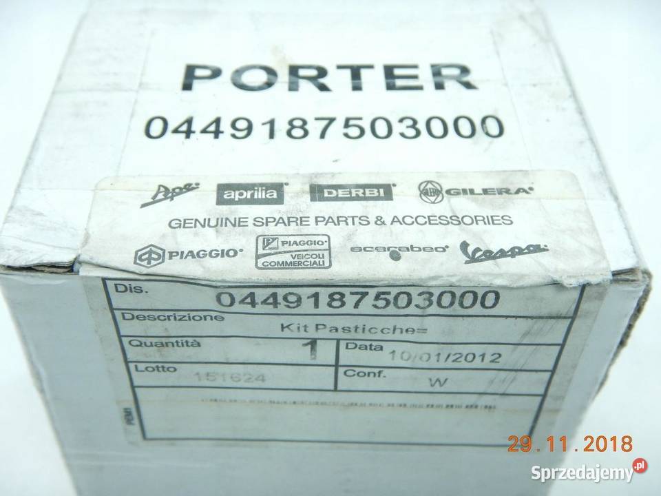 KLOCKI HAMULCOWE DAIHATSU 8590 DAIHATSU HIJET 92 Klocki hamulcowe