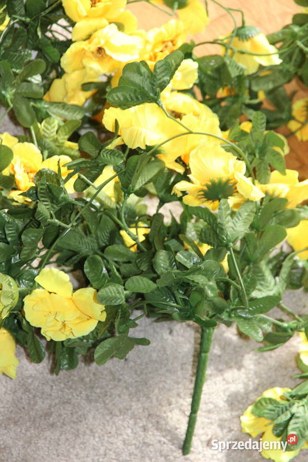 Sztuczne kwiaty bukiet Poznań sprzedam