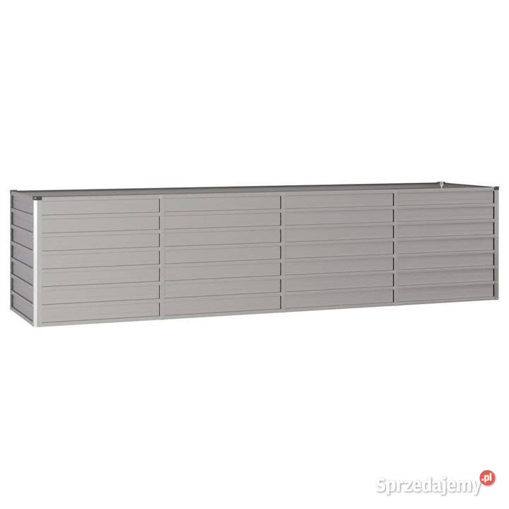 Podwyższona donica rdzawa 320x80x77 stal mazowieckie Warszawa