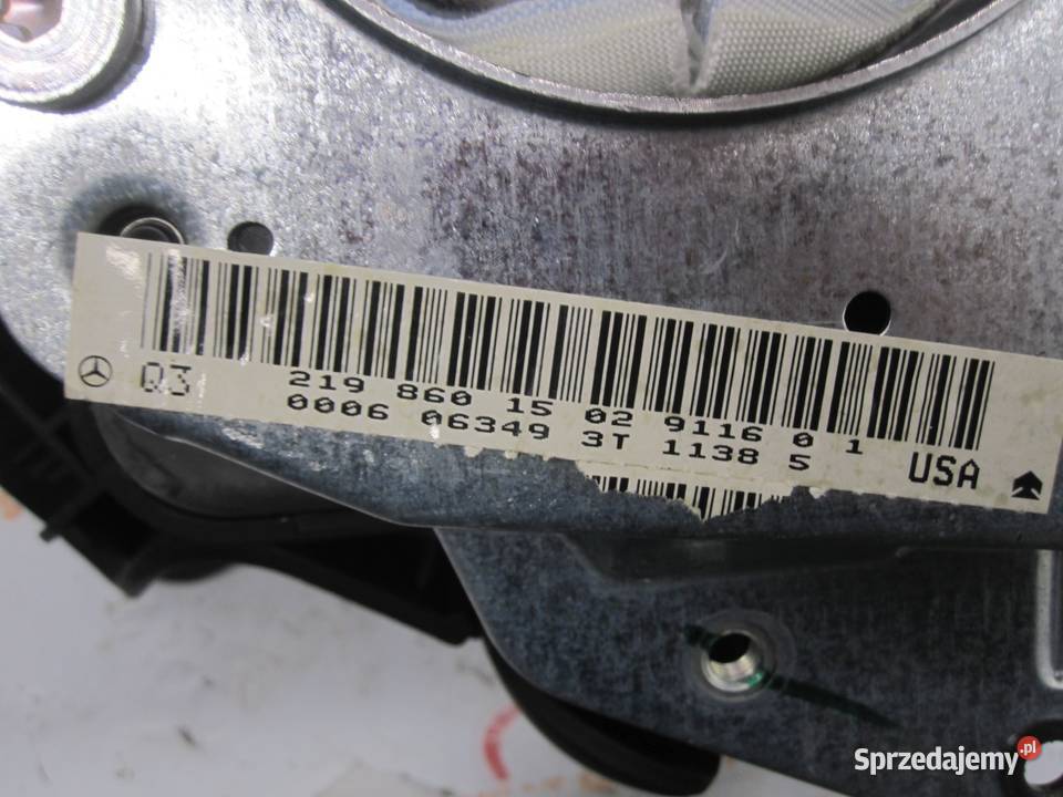 MERCEDES E KLASA S211 W211 LIFT AIRBAG poduszka osobowe Kielce