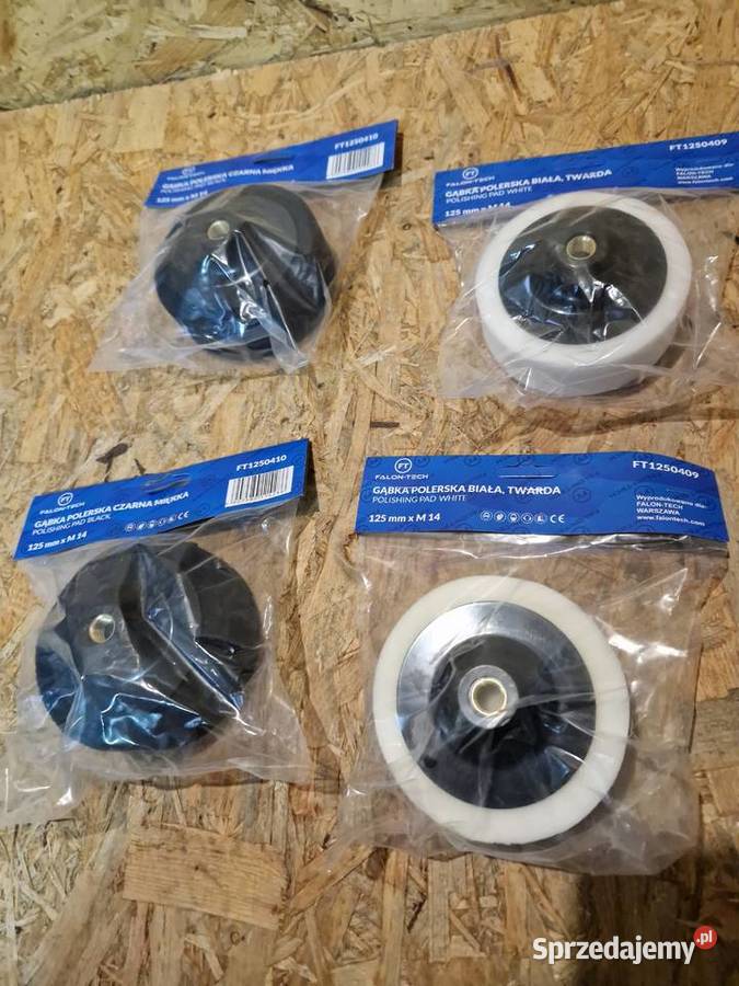 GĄBKA POLERSKA TWARDA 125MM M14 BIAŁY DYSK Głogowa