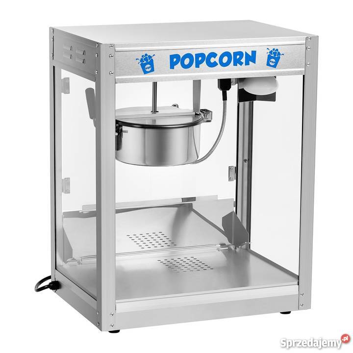 Nowoczesna maszyna do popcornu ze stali