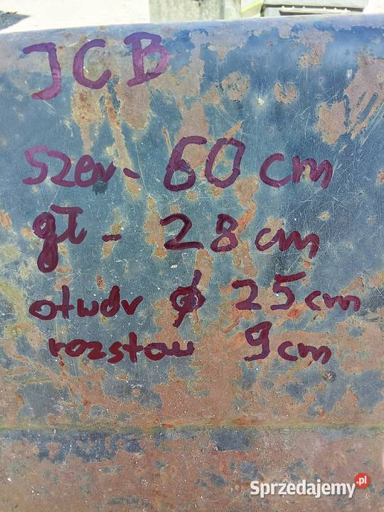 Łyżka 60cmm JCB do koparki sprzedam