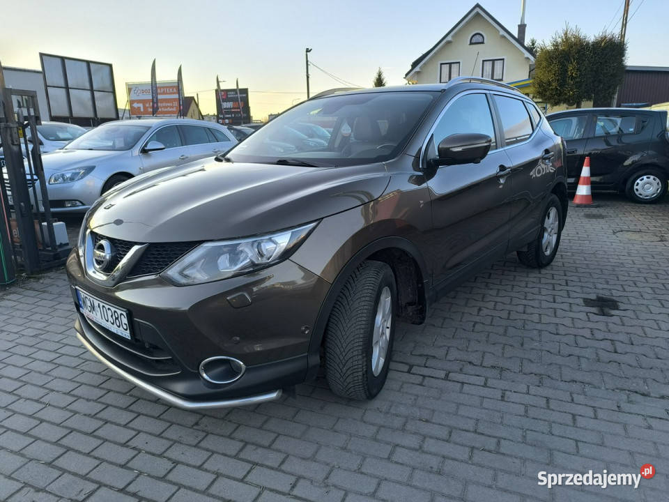 Nissan Qashqai 20i 16V 144 Automat Kamera 360 kurtyny powietrzne Łuków
