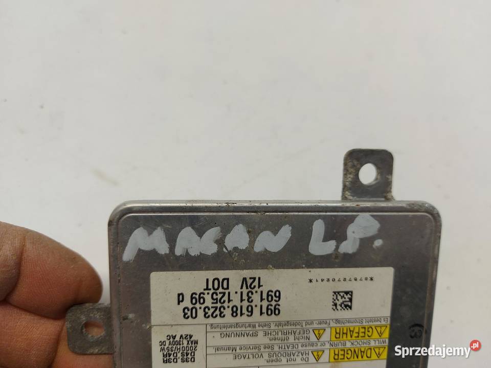 PORSCHE MACAN 95B Przetwornica lampy przód lewa