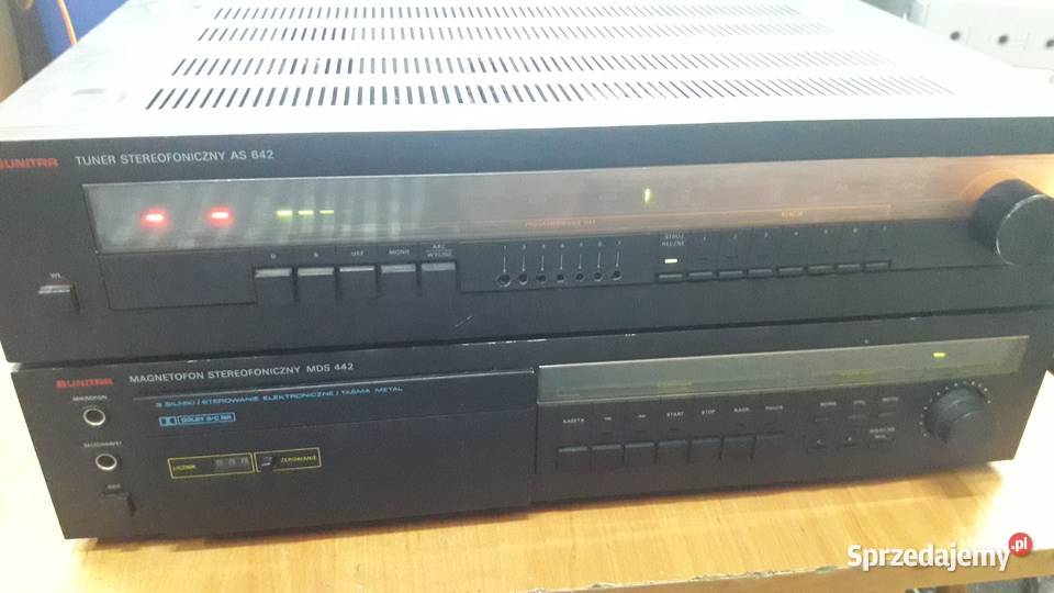 Unitra Diora Tuner AS 642 Magnetofon MDS 442