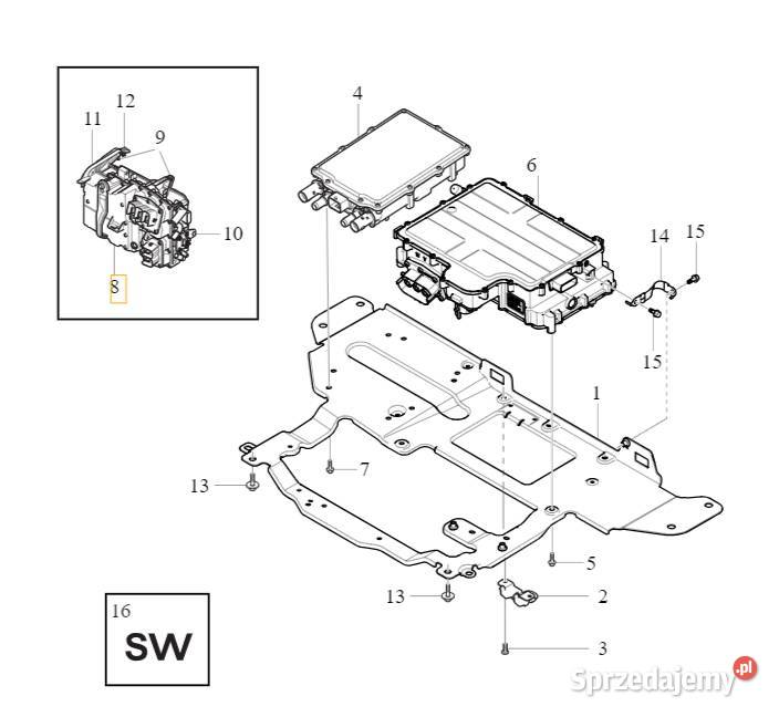 VOLVO S60 V60 S90 V90 XC60 XC90 II przetwornica Bielany Wrocławskie