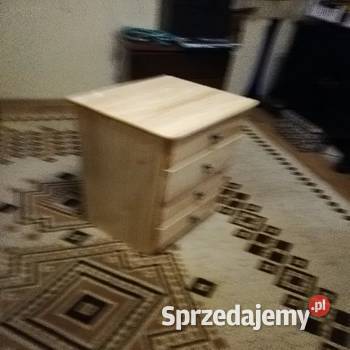 2 komody drewno sosna