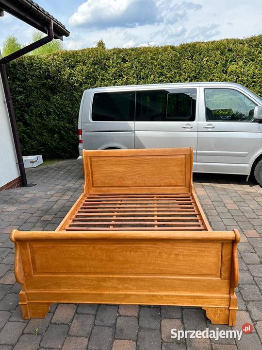 Piekne Dębowe łóżko materac 2 szafki nocne Katowice sprzedam