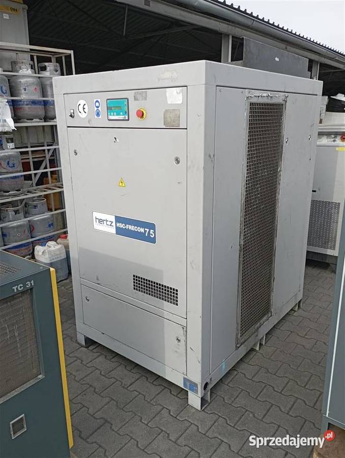 Sprężarka śrubowa kompresor HERTZ INV 75kw 10m Wilków sprzedam