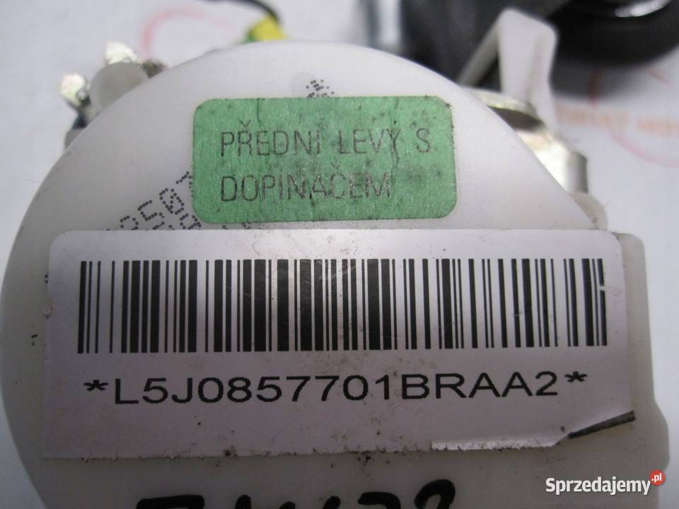 SKODA FABIA II LIFT 13r pas bezpieczeństwa lewy Kielce