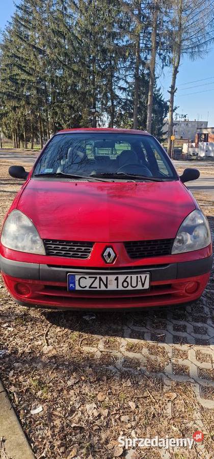 RENAULT CLIO II 12 BENZYNA 2002r Zarejestrowany w Polsce Mieścisko