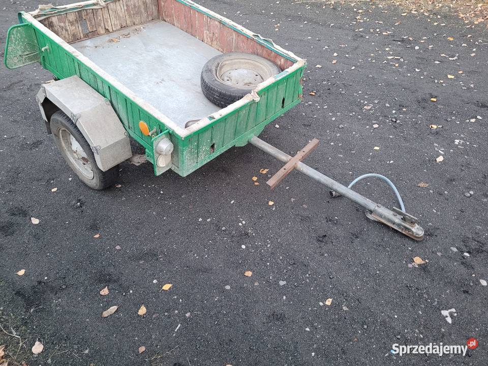 Przyczepka sam oś na resorze burtowe Szczecin sprzedam
