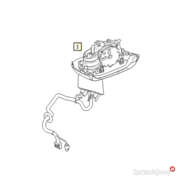 VOLVO XC60 lusterko wsteczne lewe oryginalne