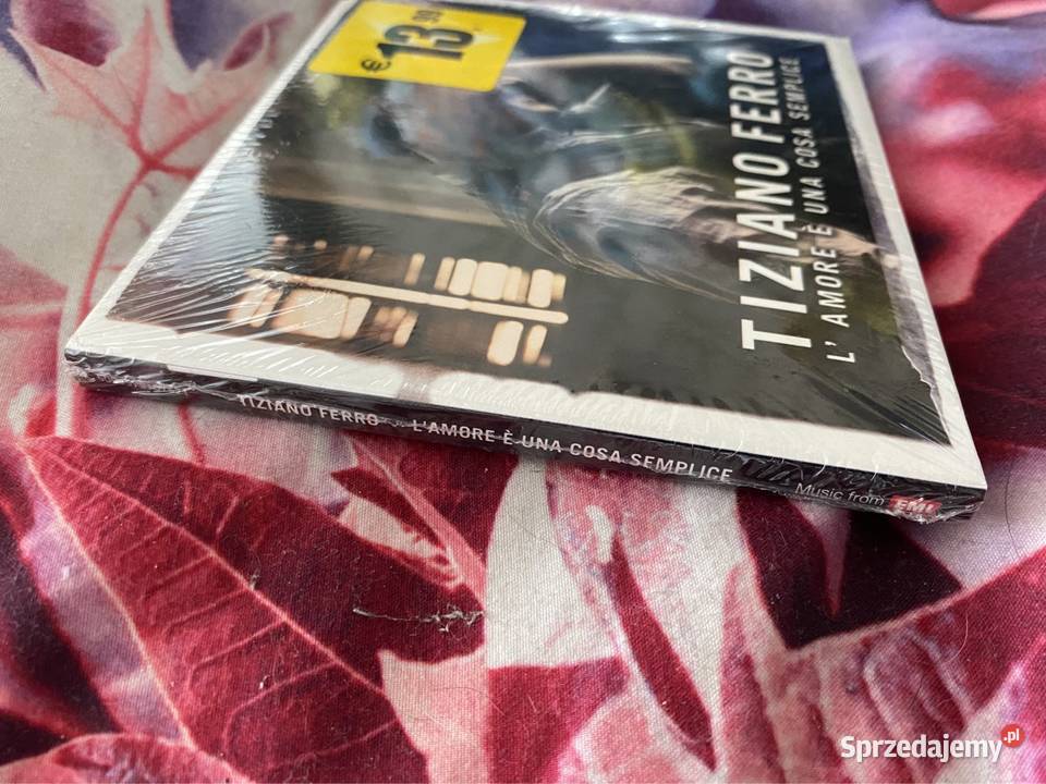 Tiziano Ferro LAmore E Una Cosa Semplice płyta Gdynia