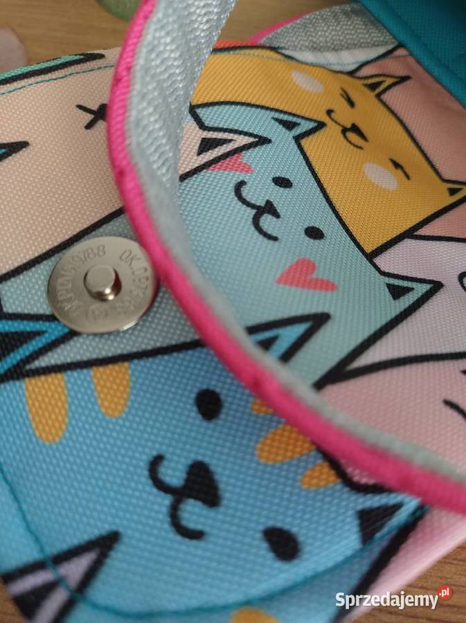 Różowa Torebka Koszyk w KOTKI handmade Kraków