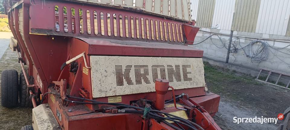Przyczepa samozbierająca Krone Parczew