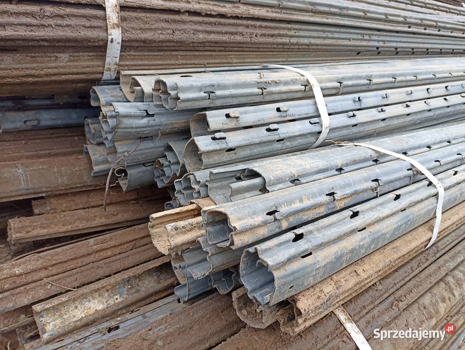 Słupki metalowe do malin ogrodu winnicy Łódź