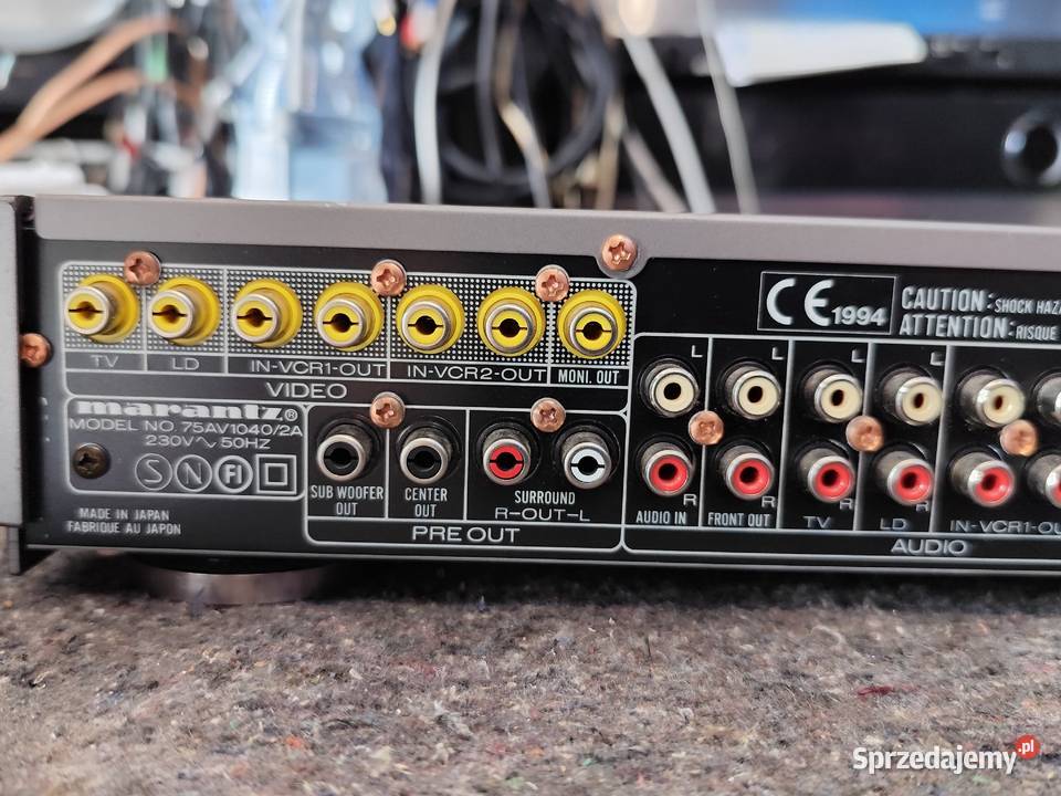 wzmacniacz procesor Marantz 75AV10402A zachodniopomorskie Grabowo