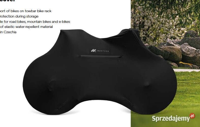 Czeski pokrowiec elastyczny na rower Montone Kraków