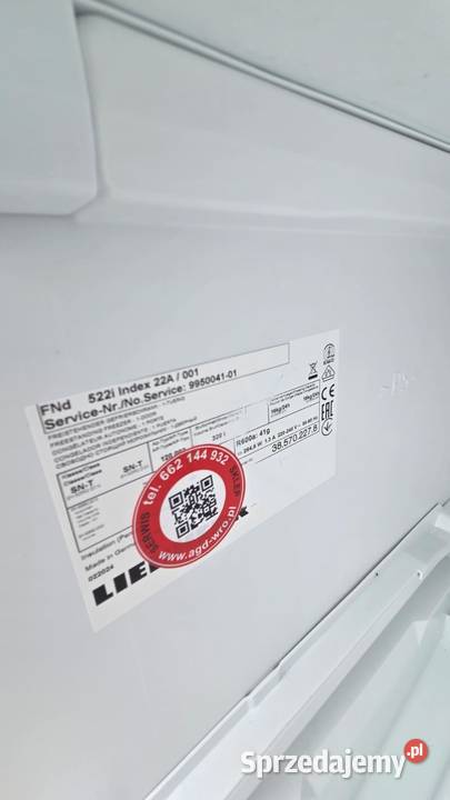 Zamrażarka szufladowa Liebherr FNd 522i NoFrost Lodówki i zamrażarki Wrocław