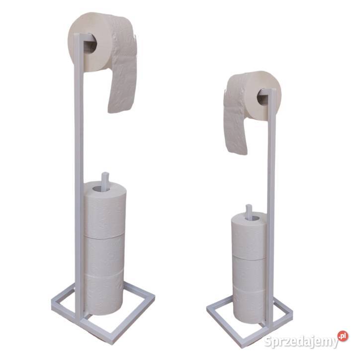 Nowoczesny Stojak Łazienkowy na papier Metalowy Sobienie-Jeziory