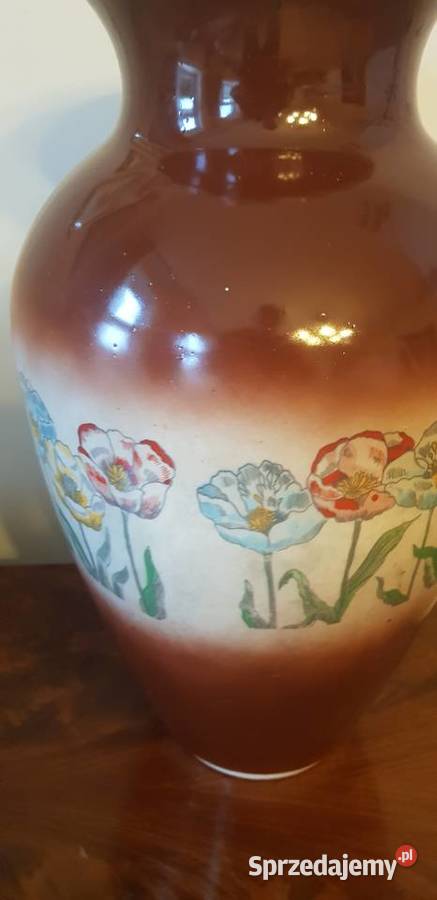 Wazon Chodzież unikat porcelit warmińsko-mazurskie