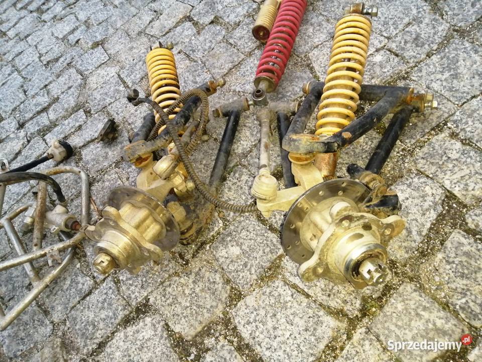 Zawieszenie quad 150200250 zwrotnice drążki sprzedam
