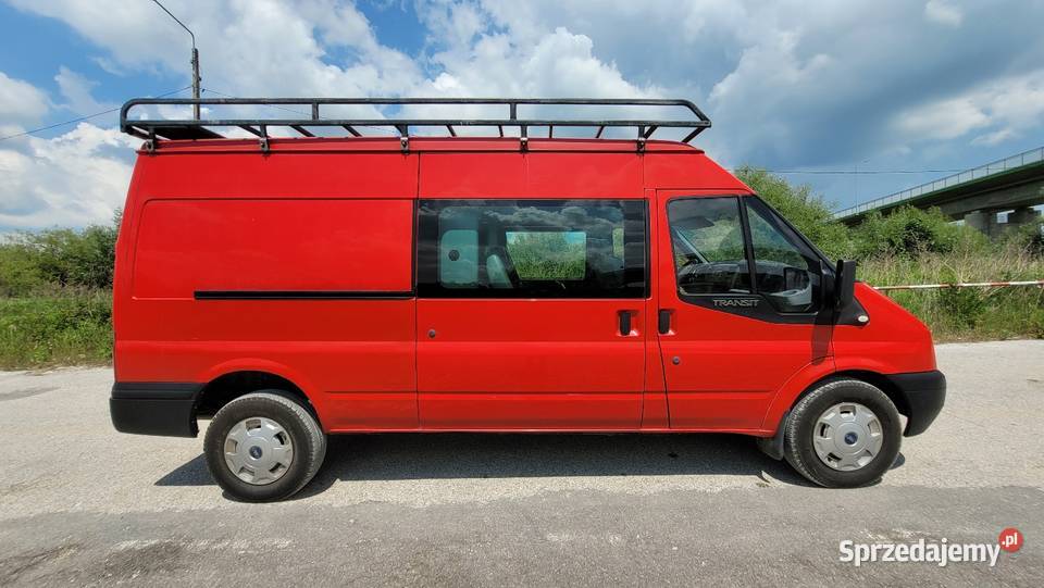 Ford transit 300L 6 osobowy brygadówka ZAMIANA Samochody dostawcze Nowy Korczyn sprzedam