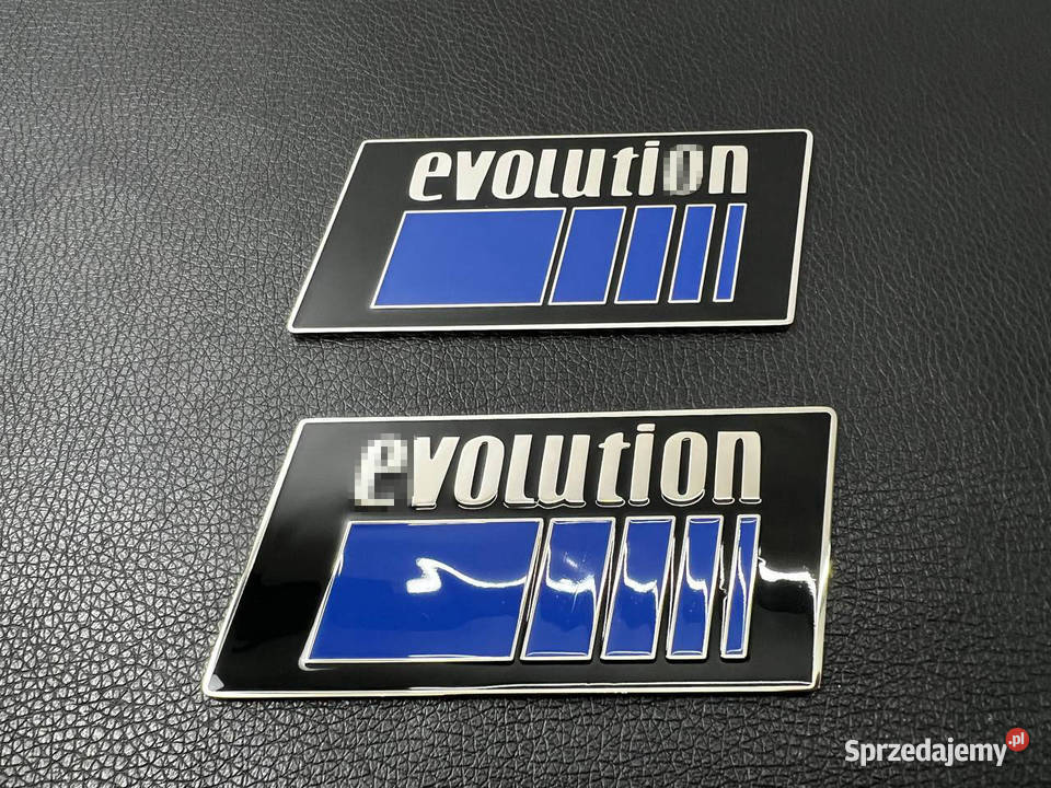 Zestaw emblematow Mercedes W201 190E Evolution Chełm