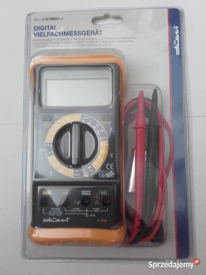 MULTIMETR miernik duwi Art 0507980555 Będzin