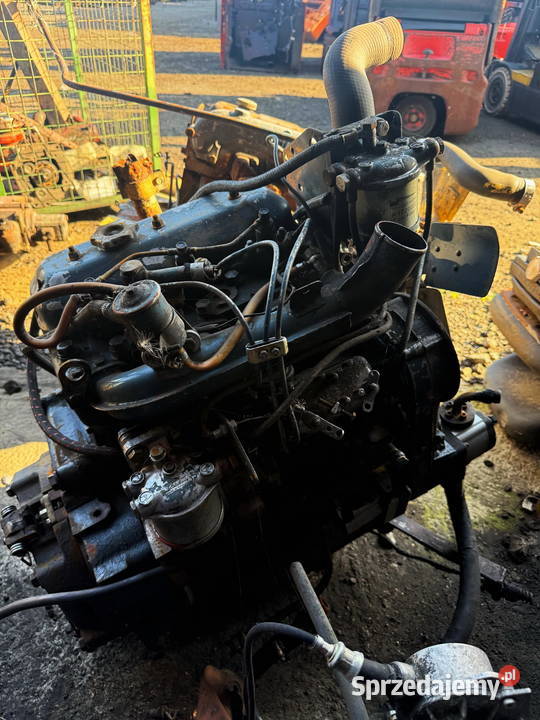 silnik 3cyl CASE Fiat IHC diesel sprawny silnik sprzedam