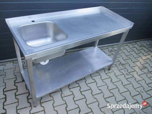 ZLEW GASTRONOMICZNY 1 KOMOROWY Z PÓŁKĄ 1406085 Ostrów Wielkopolski