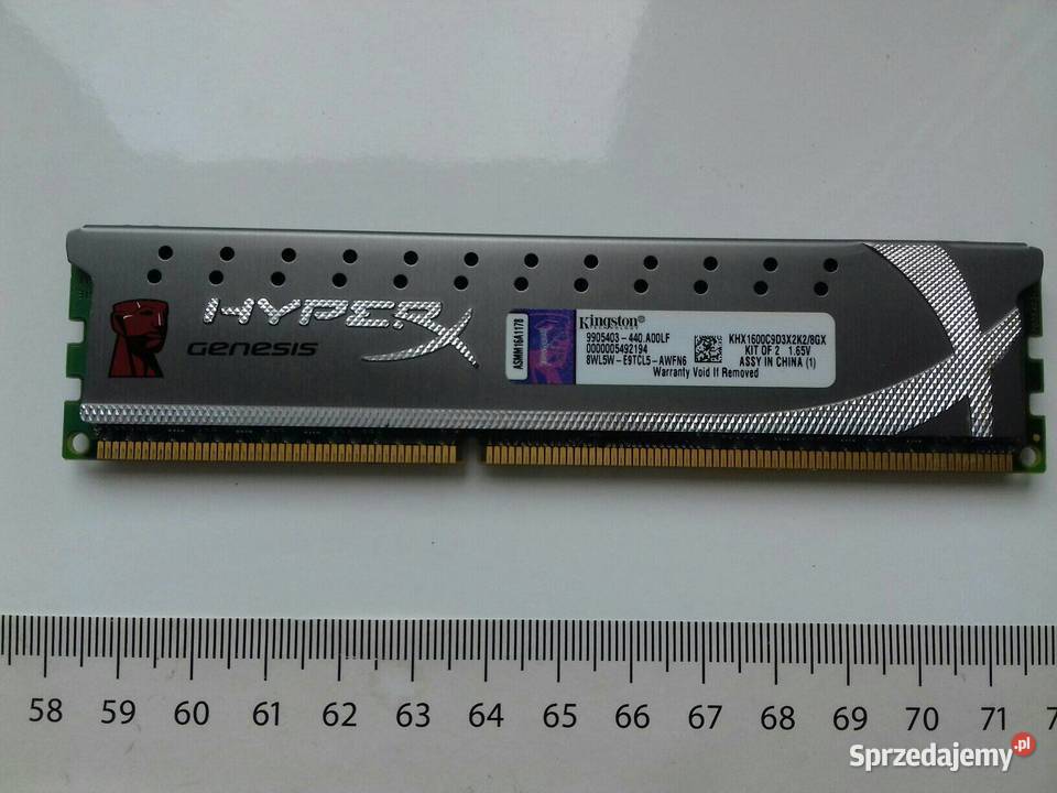 Kingston HyperX Genesis DDR3 4GB 1600MHz 15V nie CL 9.0 Bydgoszcz