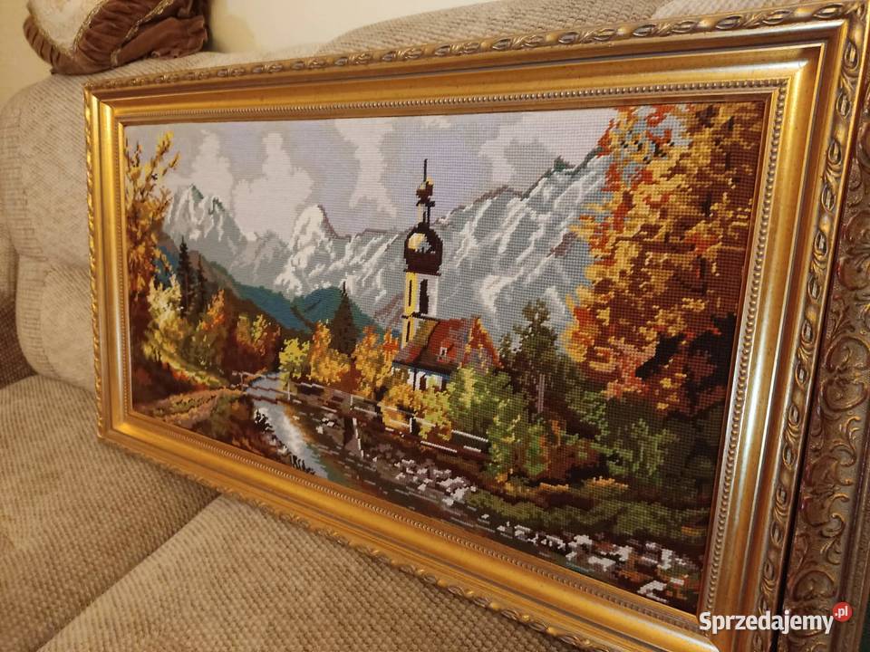 obraz gobelin w ładnej ramie wyprzedaż lubuskie Gorzów Wielkopolski