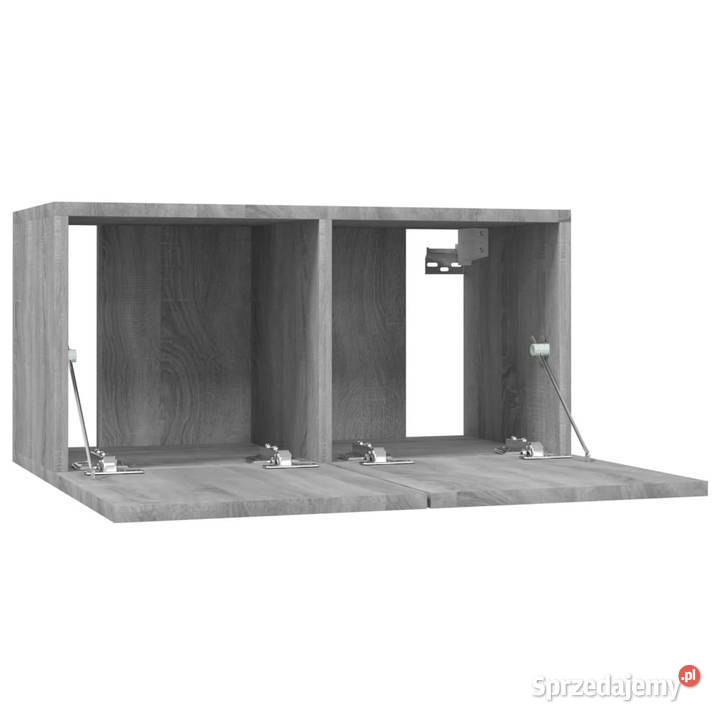 Wisząca szafka pod TV szary dąb sonoma 60x30x30 Warszawa