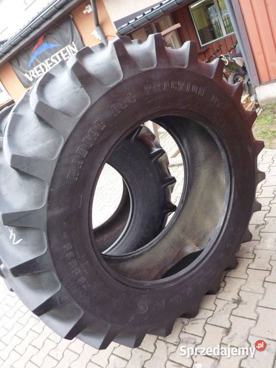 Opona używana rolnicza 208R38 FIRESTONE ALL Zaścianki sprzedam