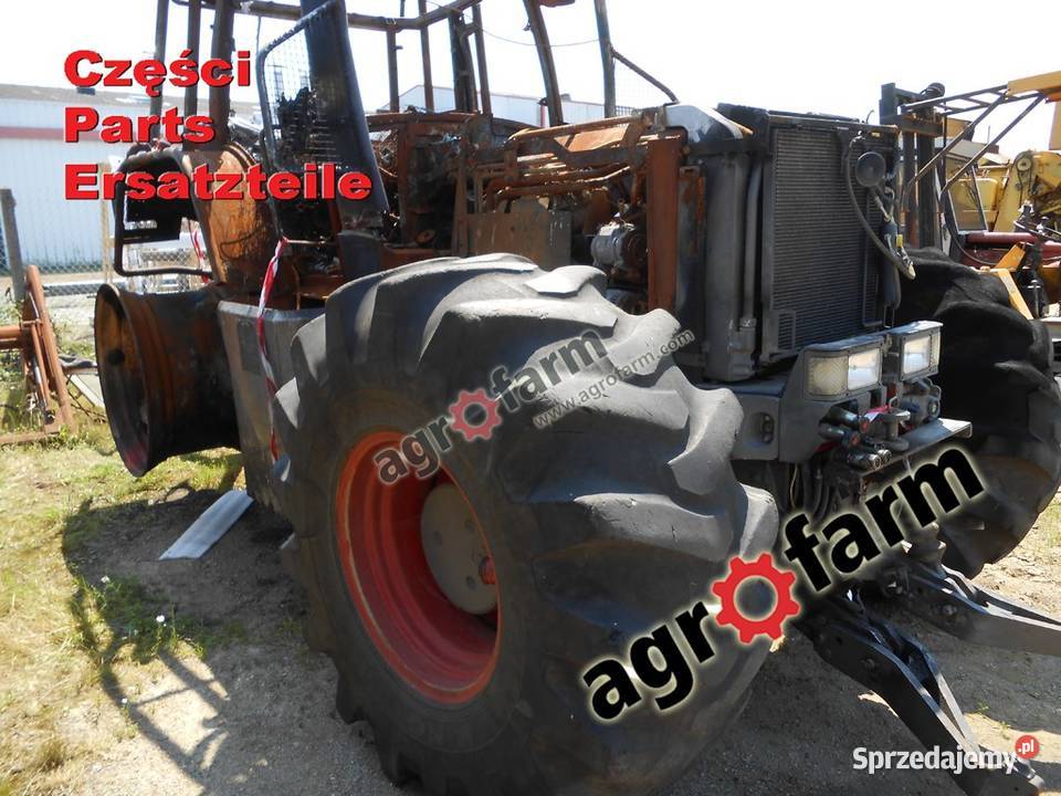 Fendt 930 części skrzynia biegów most przedni
