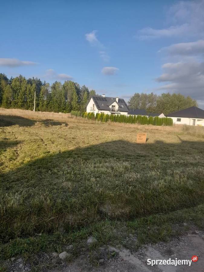 Sprzedam Działkę Budowlaną Tumlin-Wykień