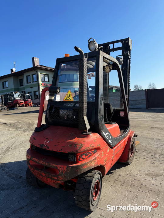 wózek widłowy LINDE H25D 430m 2500 4sekcja DEUTZ diesel
