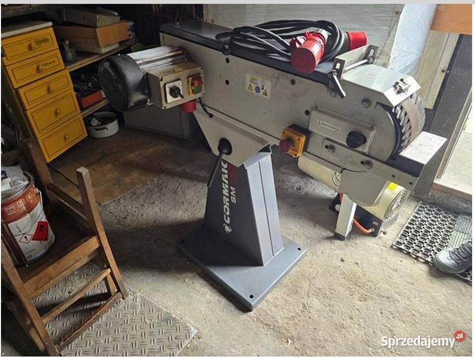Szlifierka taśmowa Cormak SM 150 Pozostałe Gaszowice